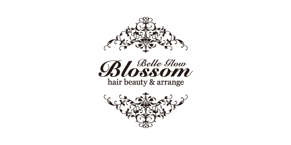 大阪ミナミのセットサロンBelle Grow Blossomロゴマーク・ロゴタイプ・ロゴデザイン
